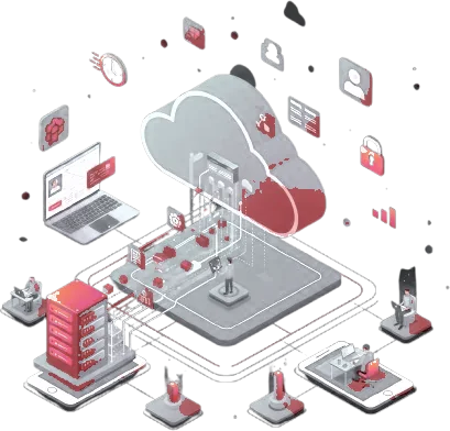 Cloud migration illustration