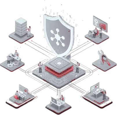 Managed security illustration