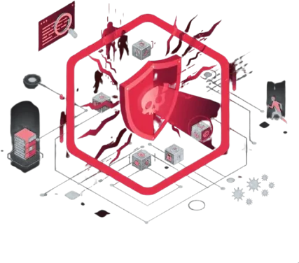 Threat detection illustration